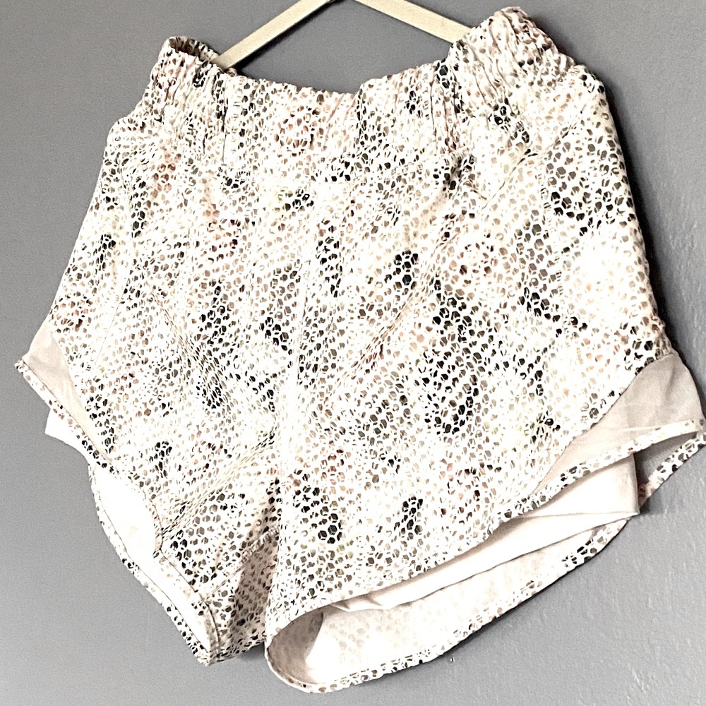 White Running Shorts